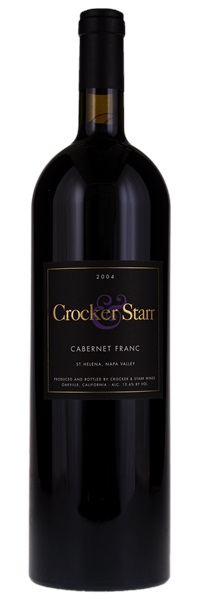 2004 Crocker & Starr Cabernet Franc, 1.5ltr