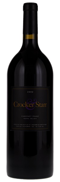 2002 Crocker & Starr Cabernet Franc, 1.5ltr
