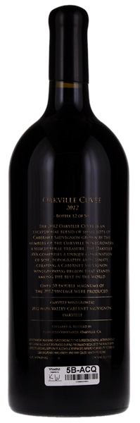 2012 Oakville Winegrowers Oakville Cuvee Cabernet Sauvignon, 3.0ltr