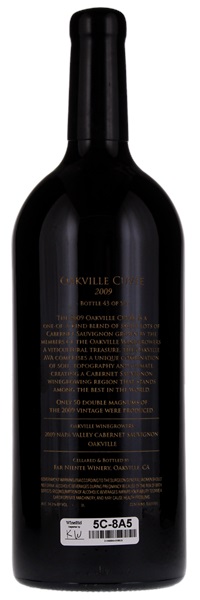 2009 Oakville Winegrowers Oakville Cuvee Cabernet Sauvignon, 3.0ltr