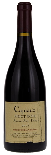 2005 Capiaux Freestone Hill Vineyard Pinot Noir, 750ml