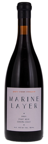2021 Marine Layer Gap's Crown Vineyard Pinot Noir, 750ml