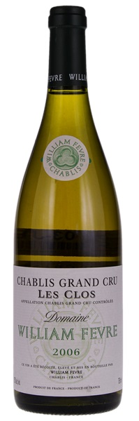 2006 William Fevre Chablis Les Clos, 750ml