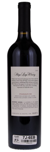 2019 Stags' Leap Winery Oakville Cabernet Sauvignon, 750ml