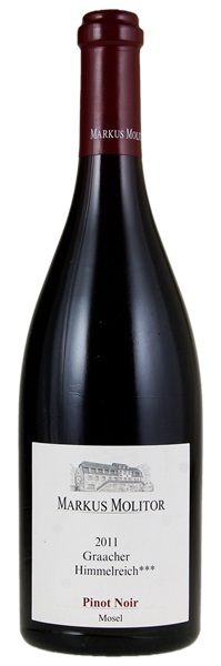 2011 Markus Molitor Graacher Himmelreich Pinot Noir *** #83, 750ml