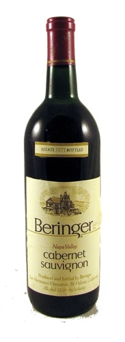 1971 Beringer Beringer/Los Hermanos Vineyard Cabernet Sauvignon, 750ml