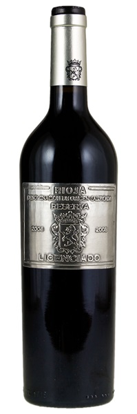 2008 Burgo Viejo Rioja Licenciado Reserva, 750ml