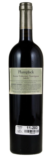 1998 Plumpjack Estate Cabernet Sauvignon, 750ml