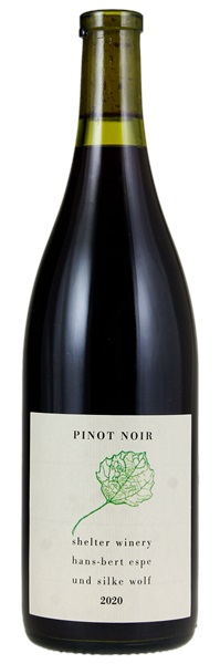 2020 Shelter Winery Pinot Noir #3, 750ml