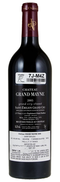 2005 Château Grand-Mayne, 750ml