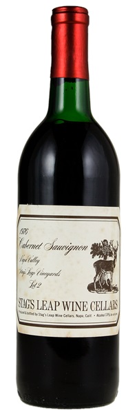 1976 Stag's Leap Wine Cellars SLV Lot 2 Cabernet Sauvignon, 750ml
