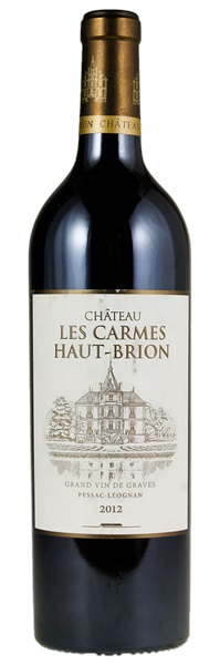 2012 Château Les Carmes Haut Brion, 750ml