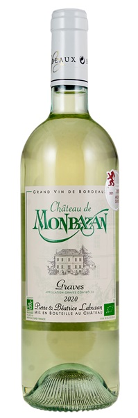 2020 Château de Monbazan Blanc, 750ml
