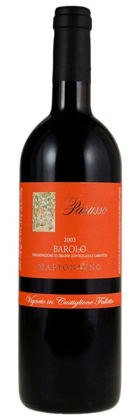 2003 Armando Parusso Barolo Mariondino, 750ml