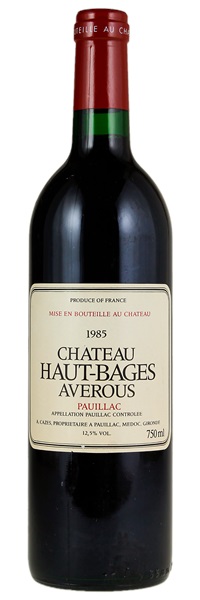 1985 Château Haut-Bages-Averous, 750ml