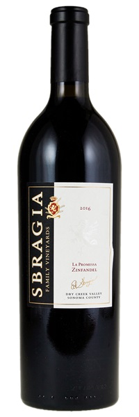 2016 Sbragia Family Vineyards La Promessa Zinfandel, 750ml