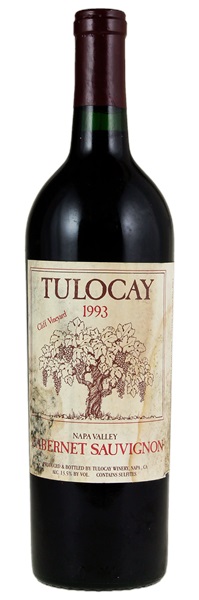 1993 Tulocay Cliff Vineyard Cabernet Sauvignon, 750ml
