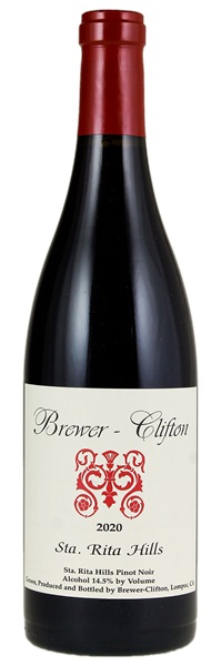 2020 Brewer-Clifton Sta. Rita Hills Pinot Noir, 750ml