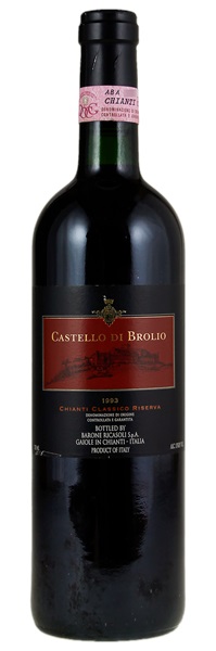 1993 Barone Ricasoli Castello di Brolio Chianti Classico Riserva, 750ml