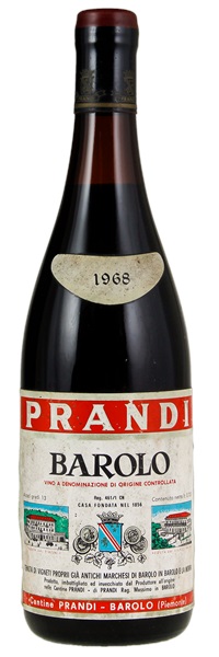 1968 Prandi Barolo, 750ml