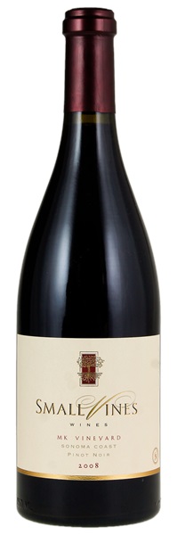 2008 Small Vines Wines MK Vineyard Pinot Noir, 750ml