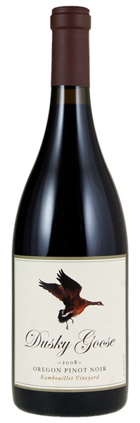 2008 Dusky Goose Rambouillet Vineyard Pinot Noir, 750ml