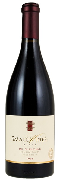 2009 Small Vines Wines MK Vineyard Pinot Noir, 750ml