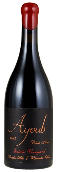 2012 Ayoub Estate Pinot Noir, 750ml