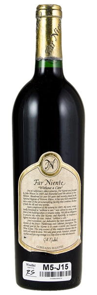 1987 Far Niente Estate Bottled Oakville Cabernet Sauvignon, 750ml