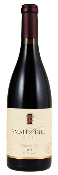 2012 Small Vines Wines Sonoma Coast Pinot Noir, 750ml