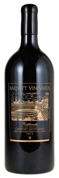 2014 Barnett Vineyards Rattlesnake Hill Cabernet Sauvignon, 3.0ltr