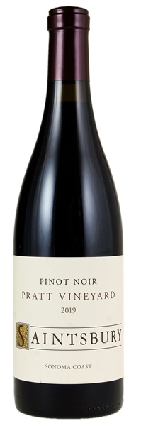 2019 Saintsbury Pratt Vineyard Pinot Noir, 750ml