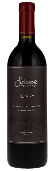 2017 Silverado Vineyards Henry Cabernet Sauvignon, 750ml
