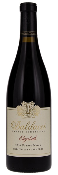 2016 Baldacci Family Vineyards Elizabeth Pinot Noir, 750ml