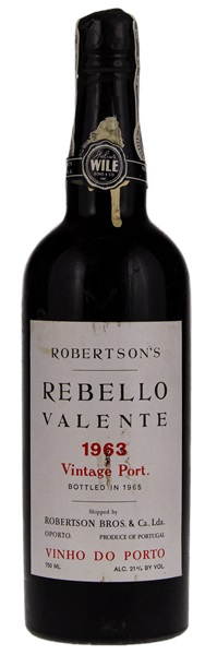 1963 Robertson Rebello Valente, 750ml