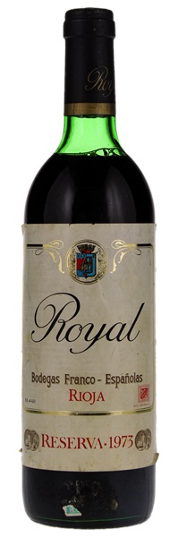 1973 Franco-Espanolas Rioja Royal Gran Reserva, 750ml