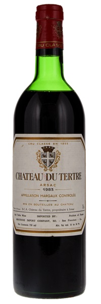 1983 Château du Tertre, 750ml