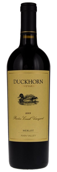2015 Duckhorn Vineyards Rector Creek Vineyard Merlot, 750ml