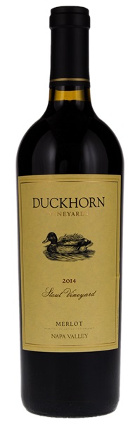 2014 Duckhorn Vineyards Estate Grown Stout Vineyard Merlot, 750ml