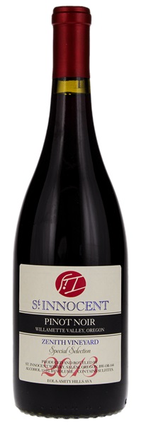 2013 St. Innocent Zenith Vineyard Special Selection Pinot Noir, 750ml
