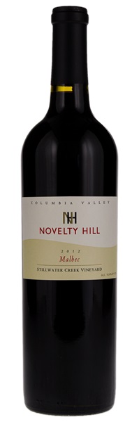 2012 Novelty Hill Stillwater Creek Vineyard Malbec, 750ml