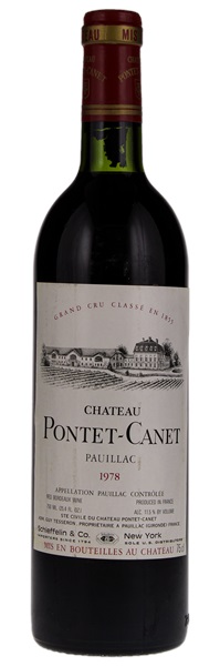 1978 Château Pontet-Canet, 750ml