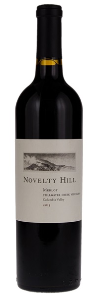 2013 Novelty Hill Stillwater Creek Vineyard Merlot, 750ml