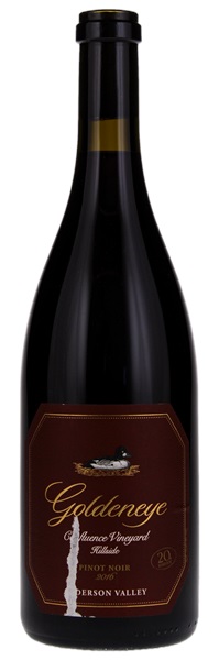 2016 Goldeneye Confluence Vineyard Hillside Pinot Noir, 750ml