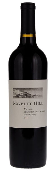 2013 Novelty Hill Stillwater Creek Vineyard Malbec, 750ml