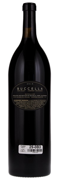 2015 Buccella Cabernet Sauvignon, 1.5ltr