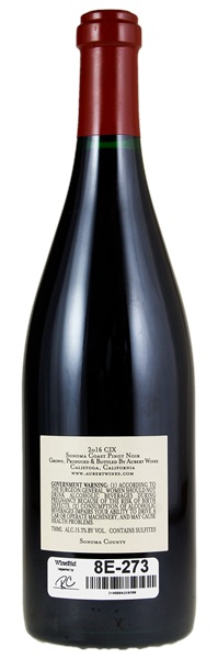 2016 Aubert CIX Estate Pinot Noir, 750ml