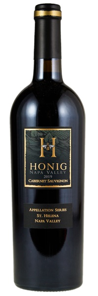 2019 Honig Cellars Appellation Series St. Helena Cabernet Sauvignon, 750ml