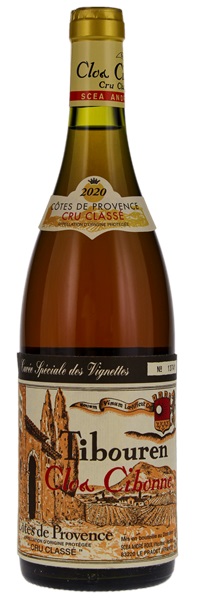 2020 Clos Cibonne Tibouren Côtes de Provence Cuvée Spéciale des Vignettes, 750ml