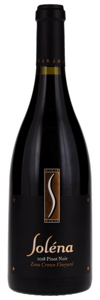 2018 Solena Zena Crown Vineyard Pinot Noir, 750ml